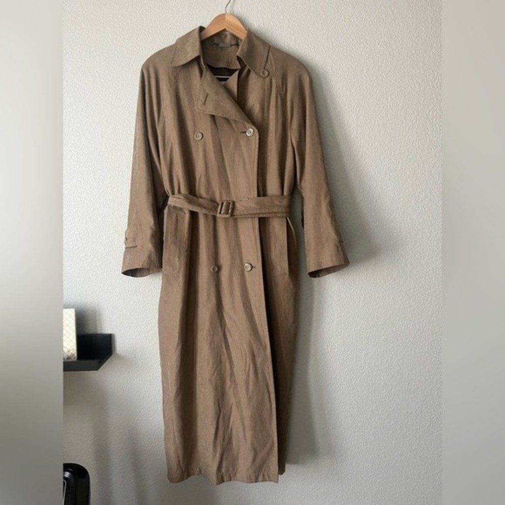 London Fog Tan Trench Coat